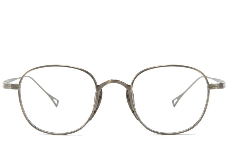 BS0218-0138_Brown_Rectangular_Titanium_Glasses_corner-front