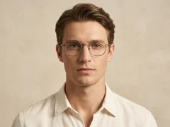 BS0218-0138_Brown_Rectangular_Titanium_Glasses_corner-tryon_male