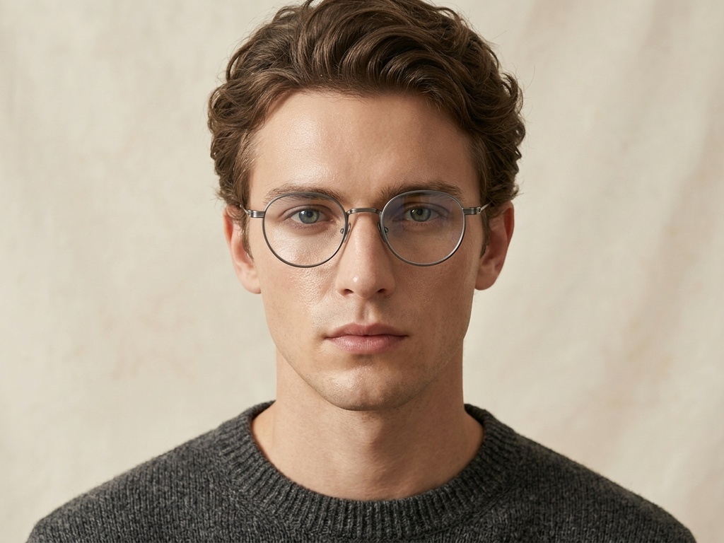 BS0218-0139_Silver_Rectangular_Titanium_Glasses_corner-tryon_male
