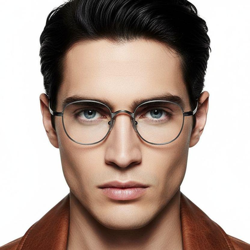 bs0218-0139_silver_rectangular_titanium_glasses_model