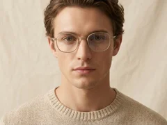 BS0218-0140_Golden_Rectangular_Titanium_Glasses_corner-tryon_male