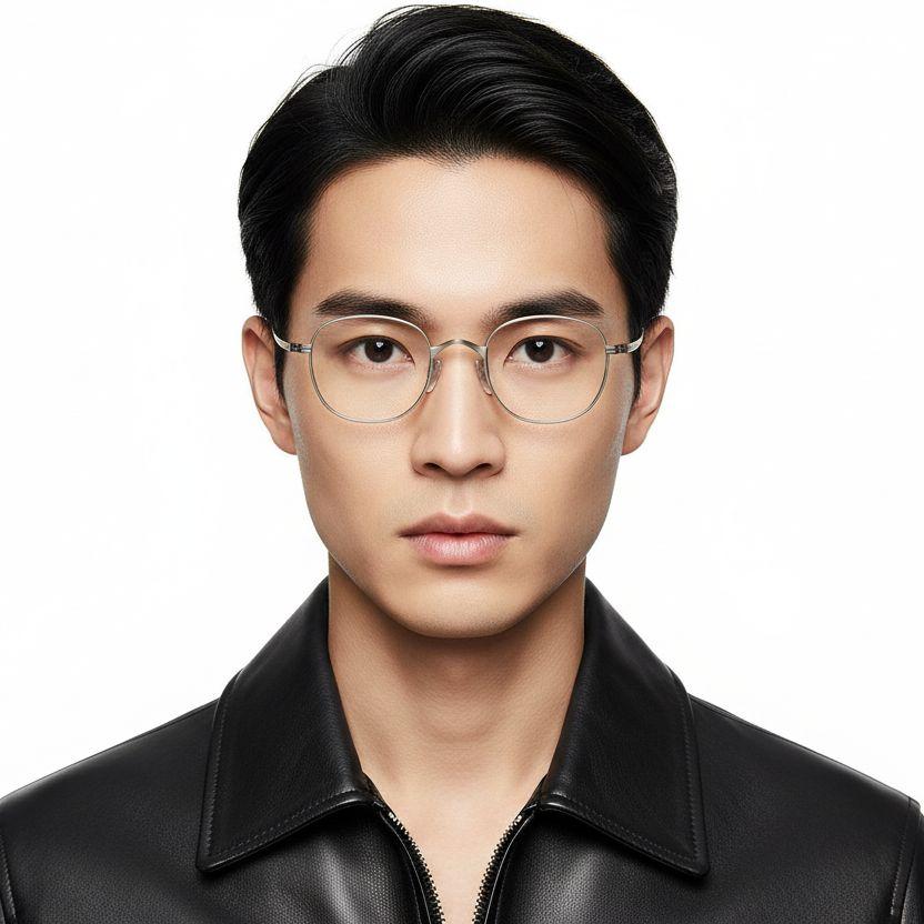 bs0218-0140_golden_rectangular_titanium_glasses_model