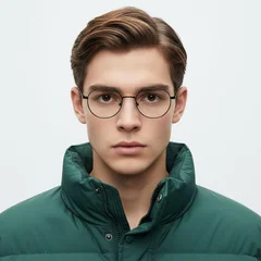 bs0218-0141_black_oval_titanium_glasses_model