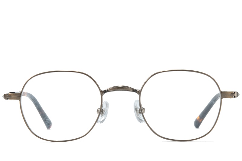 BS0218-0142_Brown_Oval_Metal_Glasses-front