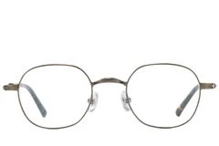BS0218-0142_Brown_Oval_Metal_Glasses-front