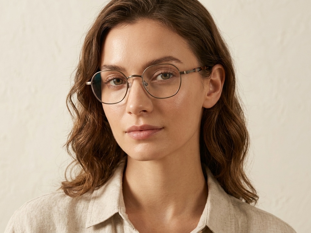 BS0218-0142_Brown_Oval_Metal_Glasses-tryon_female