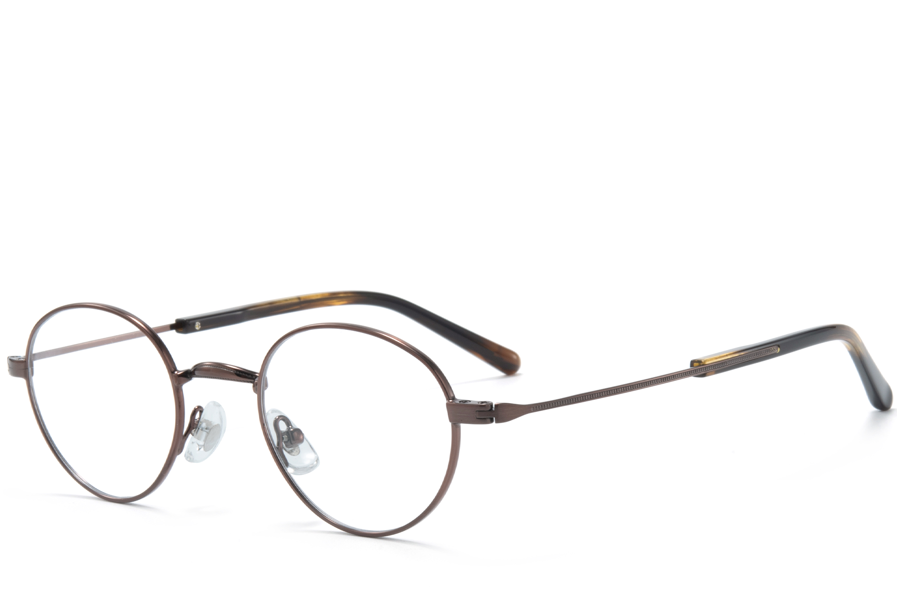 BS0218-0147_Brown_Oval_Titanium_Glasses_corner