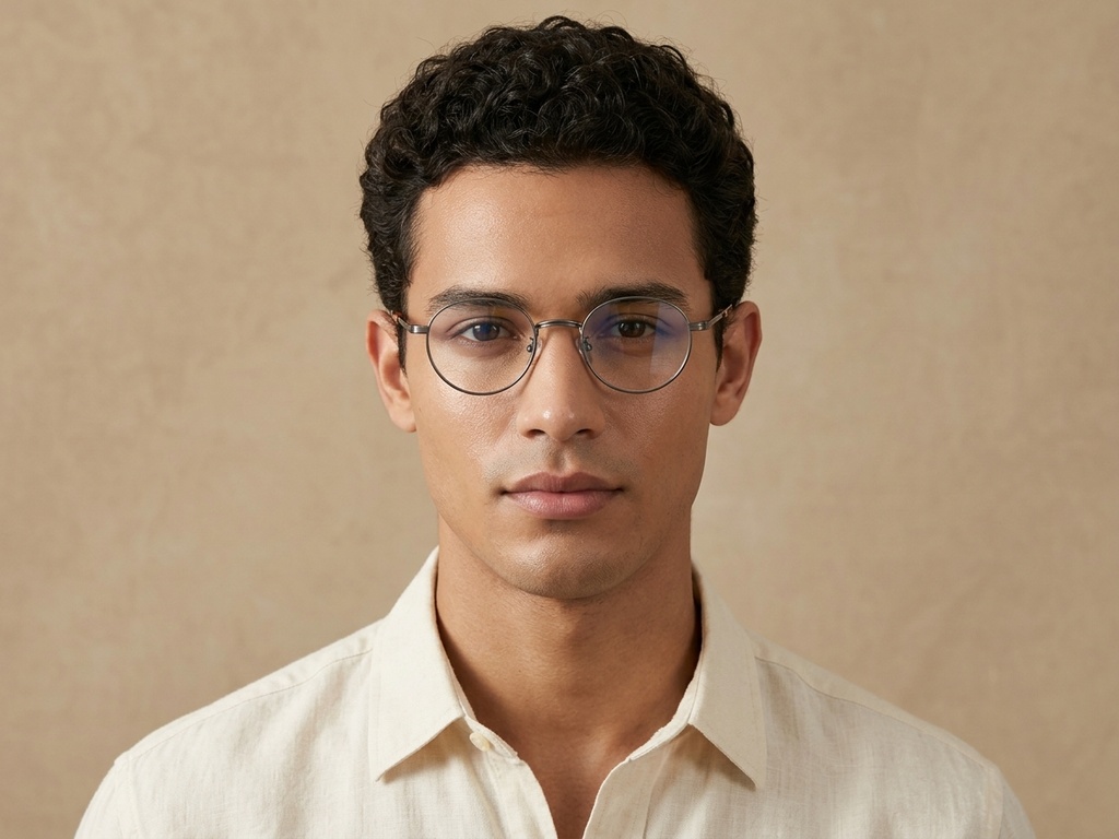 BS0218-0149_Silver_Oval_Titanium_Glasses_corner-tryon_male