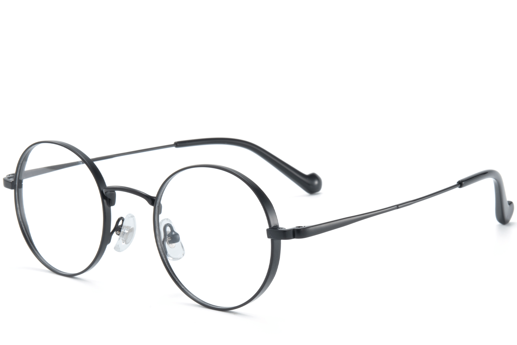 BS0218-0151_Black_Round_Titanium_Glasses_corner