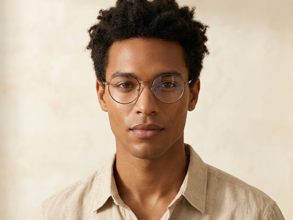BS0218-0152_Brown_Round_Titanium_Glasses_corner-tryon_male