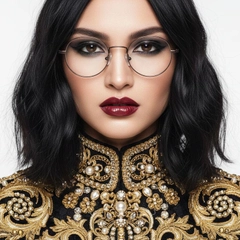 bs0218-0152_brown_round_titanium_glasses_model