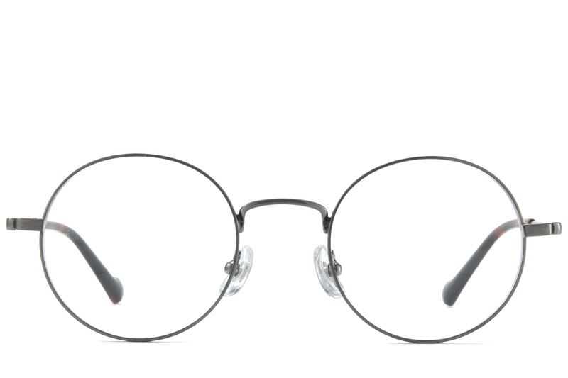 BS0218-0154_Silver_Round_Metal_Glasses-front