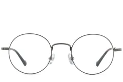BS0218-0154_Silver_Round_Metal_Glasses-front
