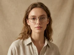 BS0218-0158_Brown_Round_Titanium_Glasses_corner-tryon_female