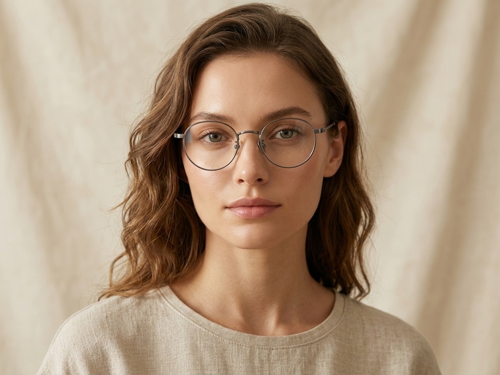 BS0218-0159_Silver_Round_Titanium_Glasses_corner-tryon_female