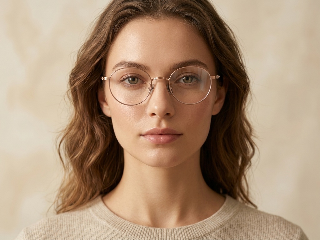 BS0218-0160_Golden_Round_Metal_Glasses-tryon_female