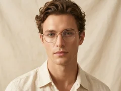 BS0218-0160_Golden_Round_Metal_Glasses-tryon_male