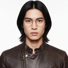 bs0218-0160_golden_round_titanium_glasses_model