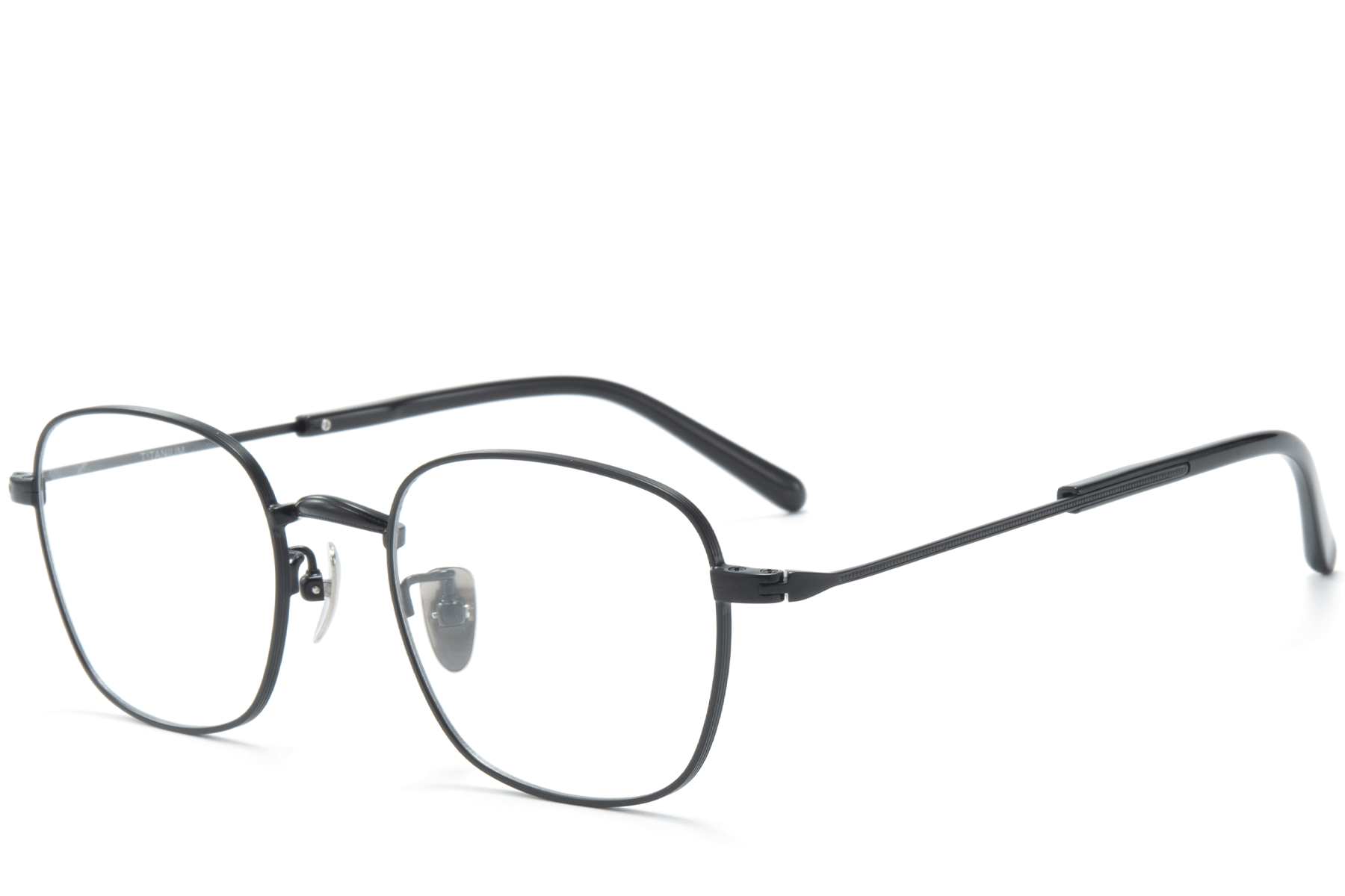 BS0218-0161_Black_Rectangular_Titanium_Glasses_corner