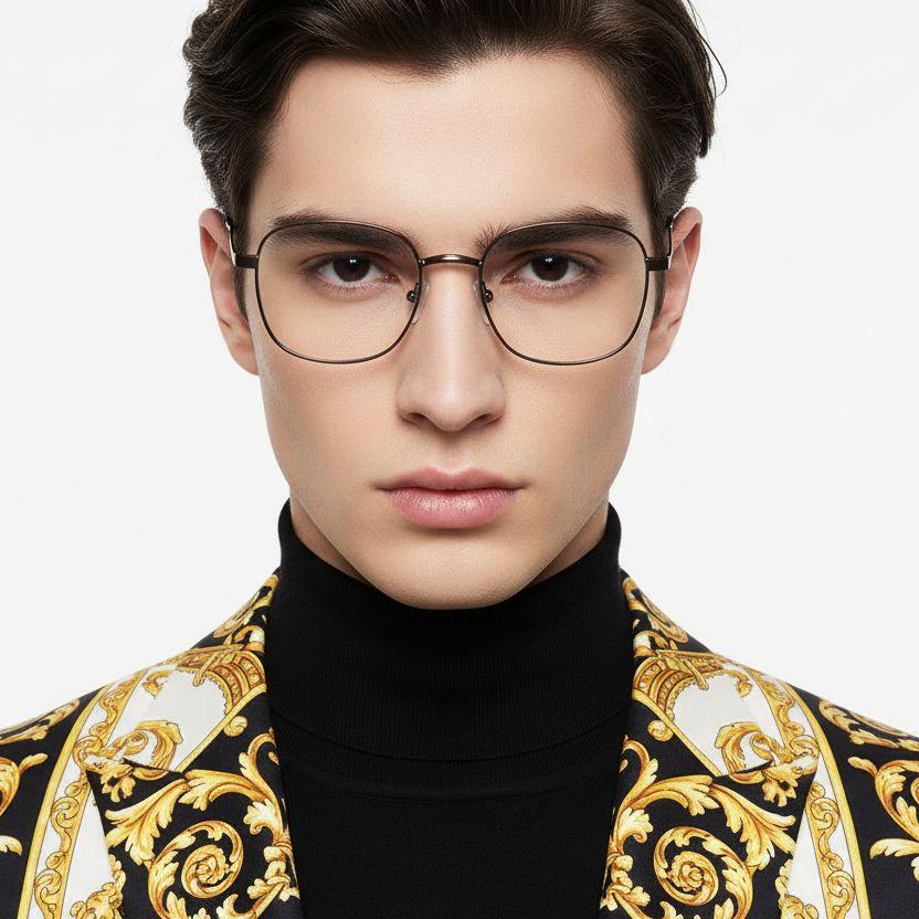 bs0218-0162_brown_rectangular_titanium_glasses_model