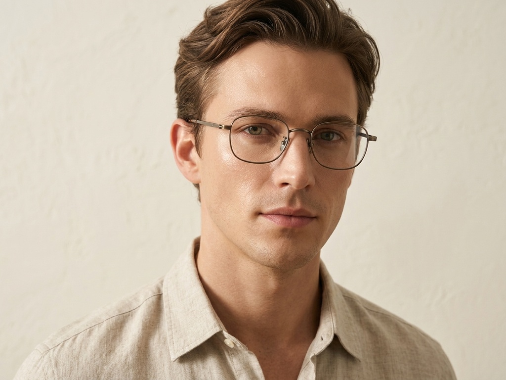 BS0218-0163_Brown_Rectangular_Metal_Glasses-tryon_male