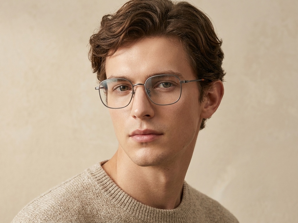 BS0218-0164_Silver_Rectangular_Titanium_Glasses_corner-tryon_male