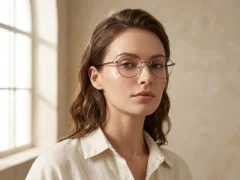 BS0218-0167_Brown_Oval_Titanium_Glasses_corner-tryon_female