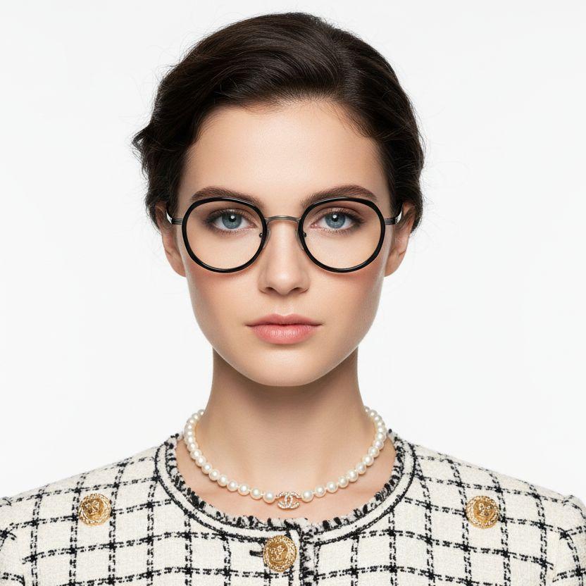 bs0218-0171_black_oval_titanium_glasses_model