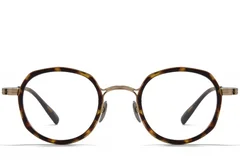 BS0218-0173_Tortoiseshell_Oval_Titanium_Glasses_front