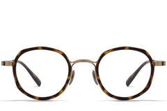 BS0218-0173_Tortoiseshell_Oval_Titanium_Glasses_front