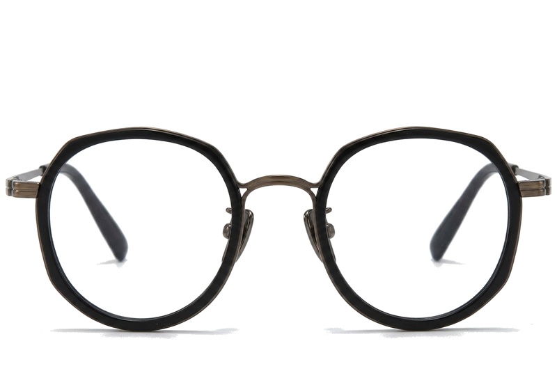 BS0218-0174_Black_Oval_Titanium_Glasses_corner-front