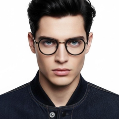 bs0218-0174_black_oval_titanium_glasses_model