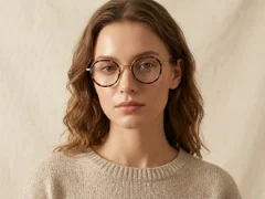 BS0218-0177_Tortoiseshell_Oval_Titanium_Glasses_corner-tryon_female