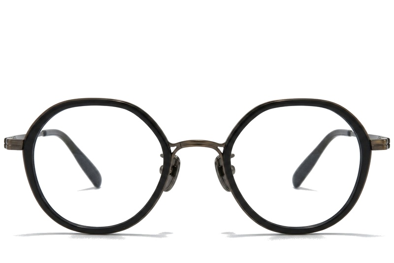 BS0218-0178_Black_Oval_Titanium_Glasses_corner-front