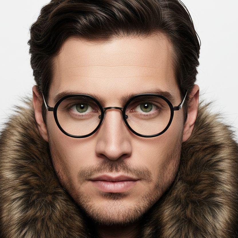 bs0218-0178_black_oval_titanium_glasses_model