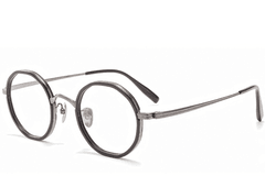 BS0218-0179_Black_Round_Titanium_Glasses_corner