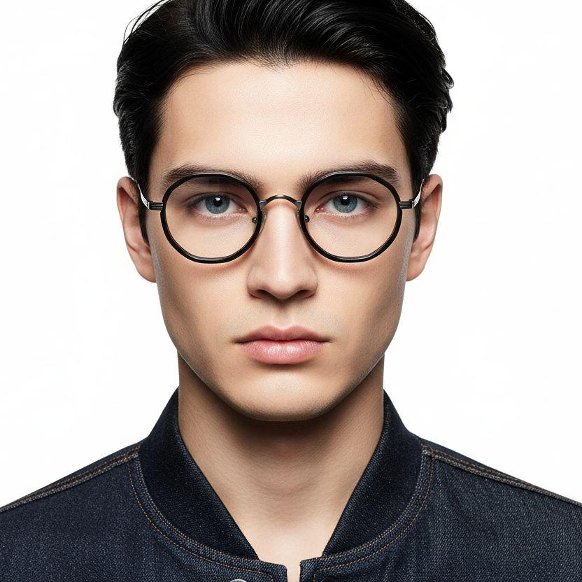 bs0218-0179_black_round_titanium_glasses_model