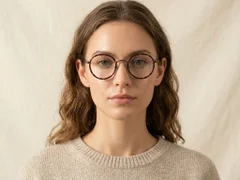 BS0218-0180_Tortoiseshell_Round_Titanium_Glasses_corner-tryon_female