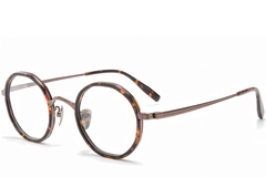 BS0218-0180_Tortoiseshell_Round_Titanium_Glasses_corner