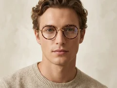 BS0218-0181_Tortoiseshell_Round_Titanium_Glasses-tryon_male