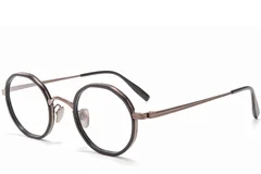 BS0218-0182_Black_Round_Titanium_Glasses_corner