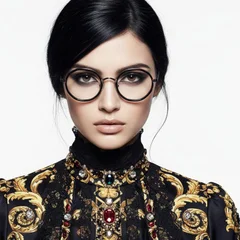 bs0218-0182_black_round_titanium_glasses_model