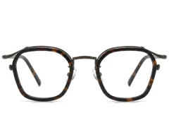BS0218-0188_Tortoiseshell_Geometric_Titanium_Glasses_corner-front