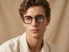 BS0218-0188_Tortoiseshell_Geometric_Titanium_Glasses_corner-tryon_male