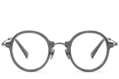 BS0218-0192_Grey_Round_Titanium_Glasses_corner-front