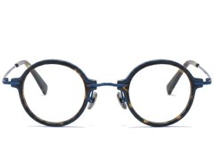 BS0218-0194_Tortoiseshell_Round_Titanium_Glasses_corner-front