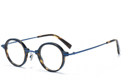 BS0218-0194_Tortoiseshell_Round_Titanium_Glasses_corner