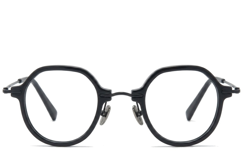 BS0218-0196_Black_Oval_Titanium_Glasses_corner-front