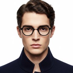 bs0218-0196_black_oval_titanium_glasses_model