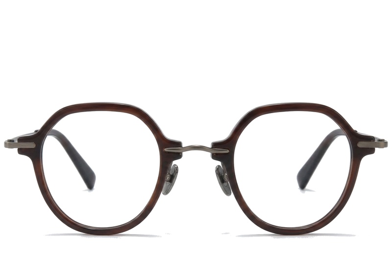 BS0218-0198_Brown_Oval_Titanium_Glasses_corner-front